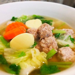 ต้มจืดเต้าหู้หมูสับ