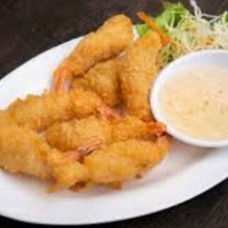 กุ้งชุบแป้งทอด