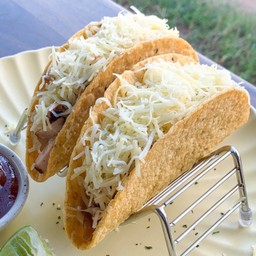 Meat & Cheese Tacos