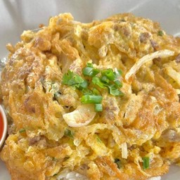 ไข่เจียวทรงเครื่องราดข้าว