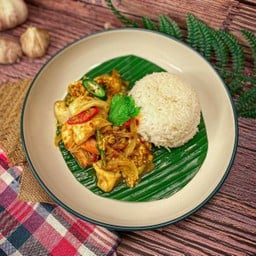 ข้าวผัดผงกะหรี่...อร่อยเฉย Size S