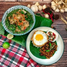 Set กะเพราไซซ์ S + เล้งแซ่บ ลดพิเศษ!