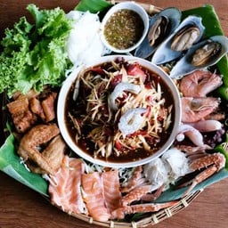 ตำกระด้งทะเลเดือด