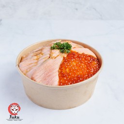 ข้าวหน้าออนเซ็นเบิร์นไฟ  !!! ฟรีโชยุ,วาซาบิ