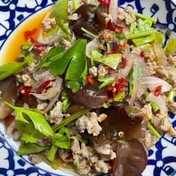 ยำวุ้นเส้นหมูสับ