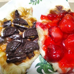 โชคดี ครอฟเฟิล ครัวซองค์ แซนวิช