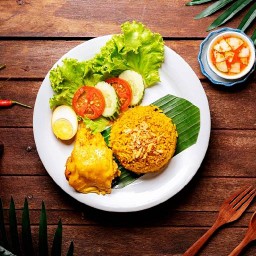 กินดี888 โรตี ข้าวหมกไก่ ซุปเนื้อน่องลาย ข้าวมันแกงกุ้งนครศรีฯ