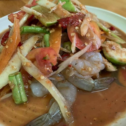 ตำกะปิกุ้งสด