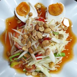 ตำไทยไข่เค็ม