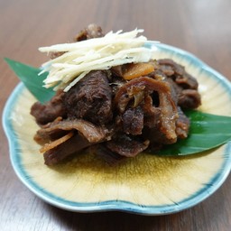 Boiled beef with ginger(160g) 牛肉生姜煮