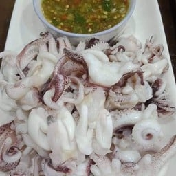 กุ้งเผาเป็นๆตาแบงค์สุดแซ่บ