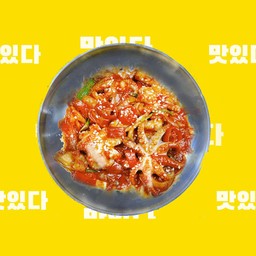 หมึกผัดพริกโคชูจัง