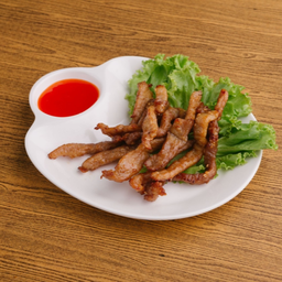 หมูแดดเดียวทอด