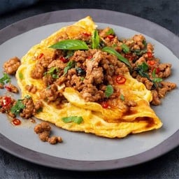 ข้าวไข่เจียวมหาบุฟเฟ่ต์  นรสิงห์ ซอย 3