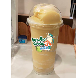 กล้วยหอมปั่นนมสด