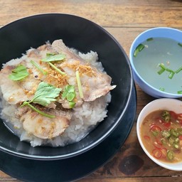 ข้าวต้มแห้งปลาเก๋า