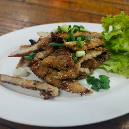 หมูคลุกฝุ่นย่าง