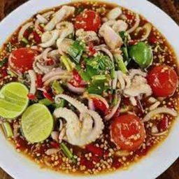 ยำนัวปลาหมึก