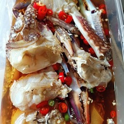 ปูม้าดองน้ำปลากวน