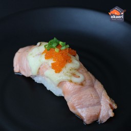 ซูชิแซลมอนครีมชีสเบิร์น