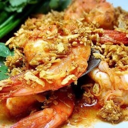 กุ้งทอดกระเทียม