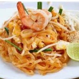 ผัดไทยกุ้งสด