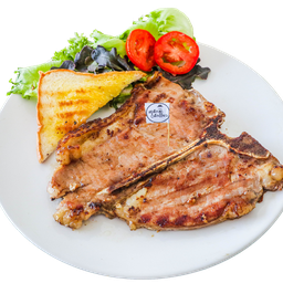 ที-โบนสเต็กเนื้อ