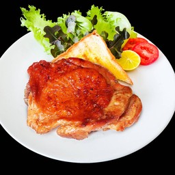 สเต็กสะโพกไก่สไปซี่