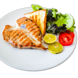 สเต็กอกไก่พริกไทยดำ