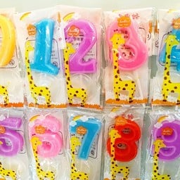 เทียนตัวเลข