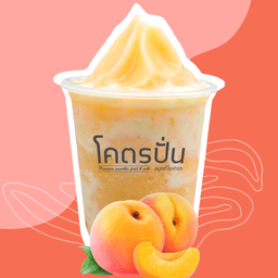 พีชสมูทตี้ปั่น