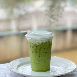 ชาเขียวนม (เย็น)