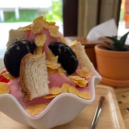 ปังเย็น นมชมพู