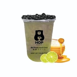 ชาเขียวน้ำผึ้งมะนาว