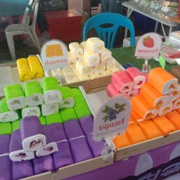 เครปเย็นนมสด