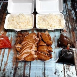 ชุดเป็ดพะโล้ ( เป็ดไซส์ใหญ่ ) + ข้าวสวย