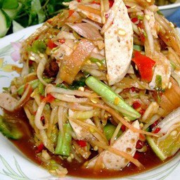 ตำหมูยอ