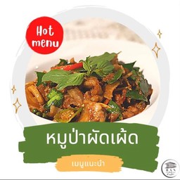 ผัดเผ็ดหมูป่า