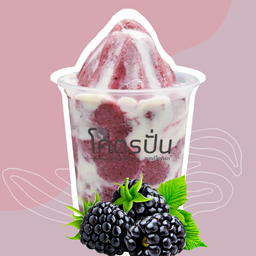 แบล็คเบอร์รี่สมูทตี้ปั่น