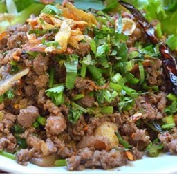 ลาบเนื้อ