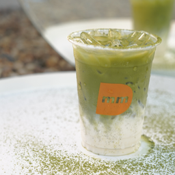 มัทฉะลาเต้ เย็น