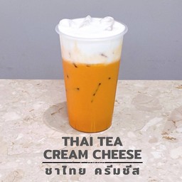 Thai Tea Cream Cheese [ ชาไทย ครีมชีส ]
