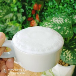 นมสด ร้อน