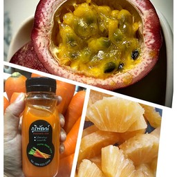 แครอท x สับปะรด x เสาวรส 300ml.