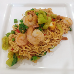 มาม่ากะเพรากุ้ง