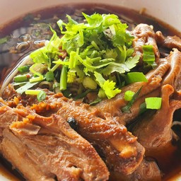 เกาเหลา ปีกเป็ด+ตีนเป็ด 卤鸭翅+鸭掌汤