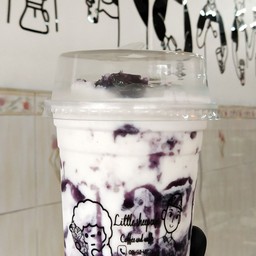บลูเบอรี่นมสดปั่น