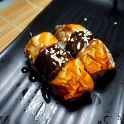 ข้าวปั้นซาบะย่างเทริยากิ (1ชิ้น)