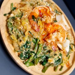 สุกี้ทะเล(กุ้ง ปลาหมึก)