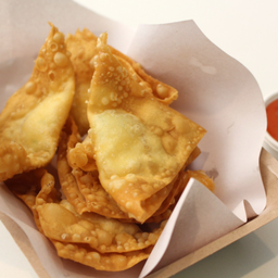 Fried Wonton Creamcheese 6pcs ครีมชีสห่อเกี๊ยวทอด